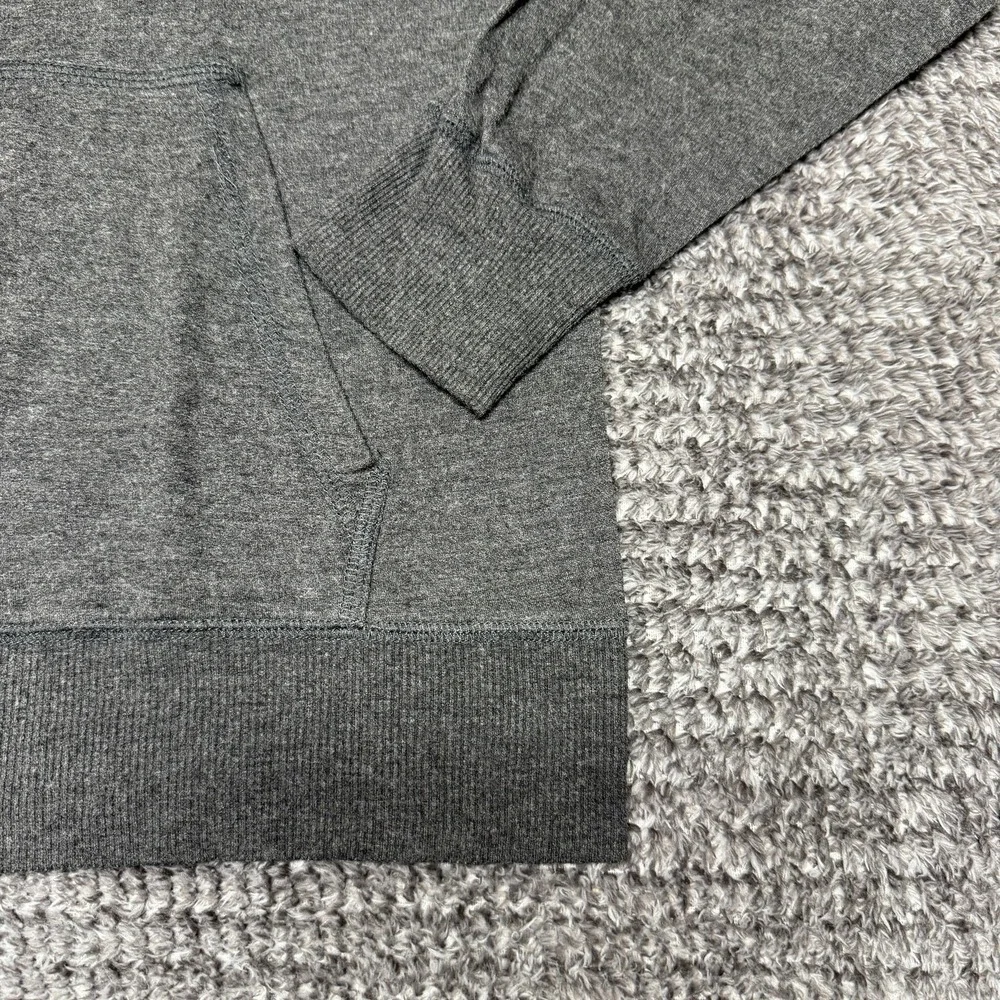 Pendleton‎ Mens L Heather Gray Full Zip Hoodie Sweatshirt Geometric Graphic